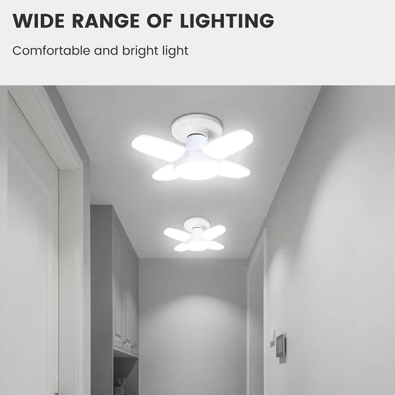 BrightFold LED Fan Light