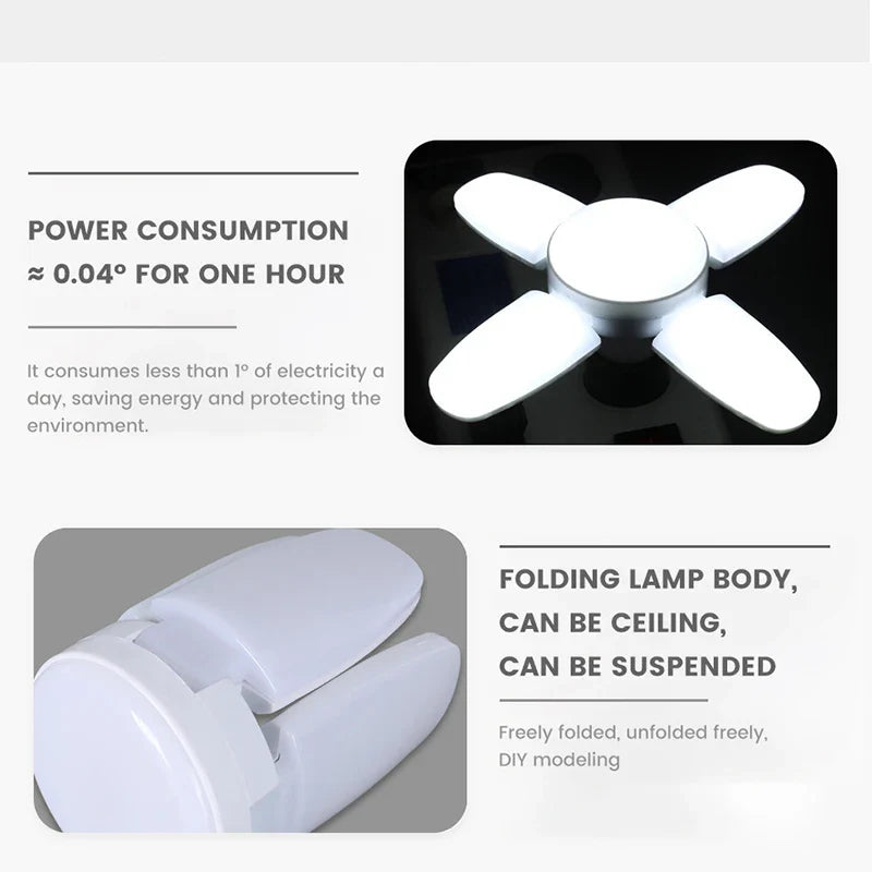 BrightFold LED Fan Light