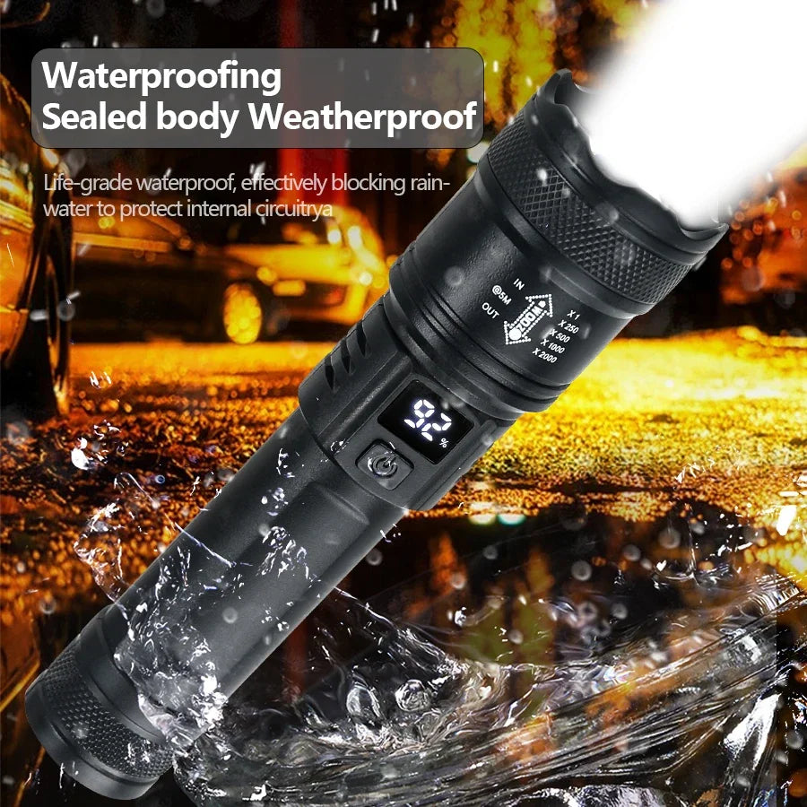 Powerful LED Tactical Flashlight