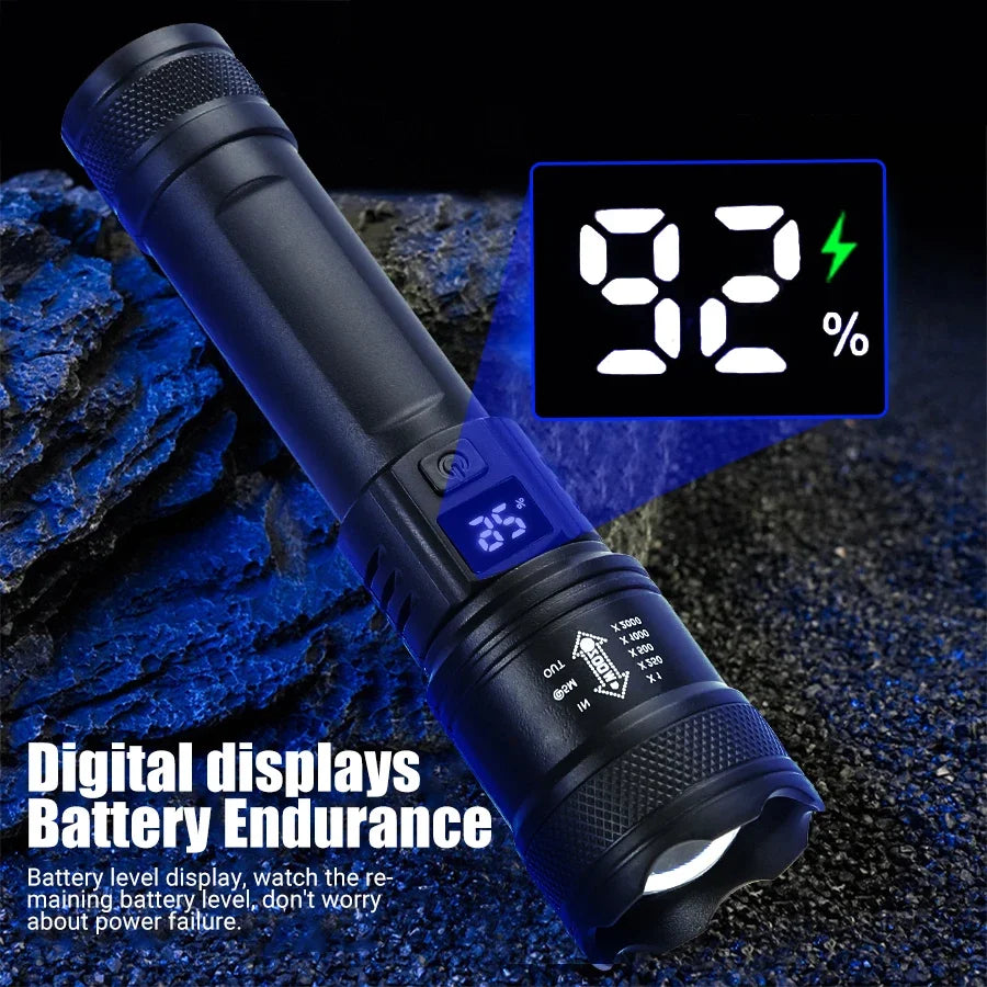 Powerful LED Tactical Flashlight