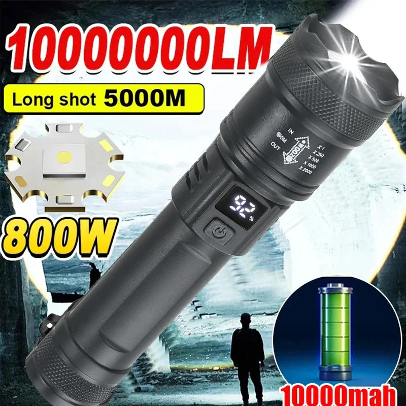 Powerful LED Tactical Flashlight