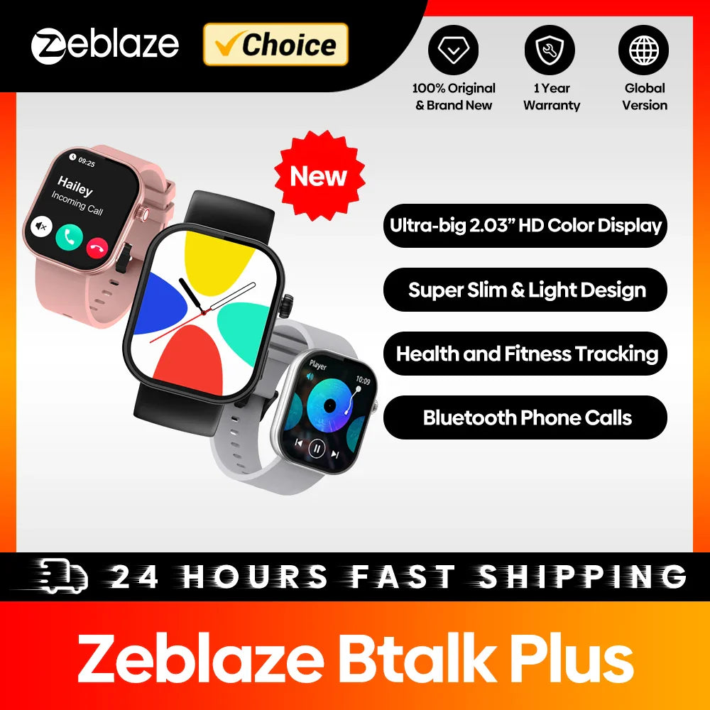 Zeblaze Btalk Plus Smartwatch