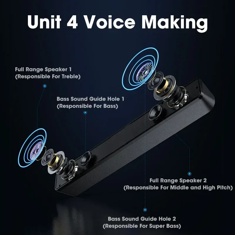 Powerful Home Soundbar System